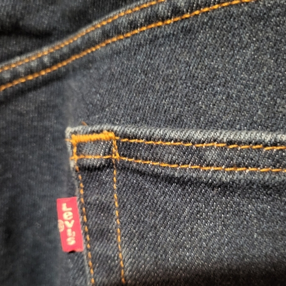 Levi 517 Mens Denim Blue Jeans Size 42x32 - Picture 4 of 7
